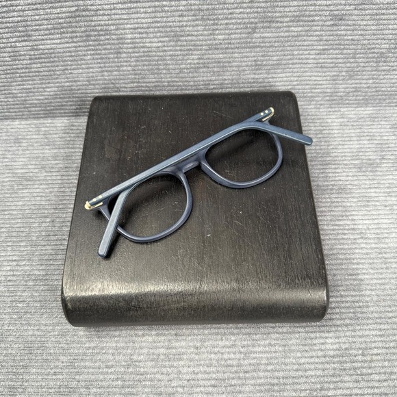 LUNOR A5 Mod. 234 col. 26m Glasses Frame Blue Matte 49-19-146 Germany Handmade - Picture 8 of 9